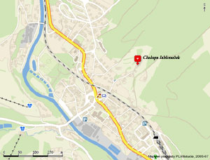 Mapa Jablonec nad Jizerou